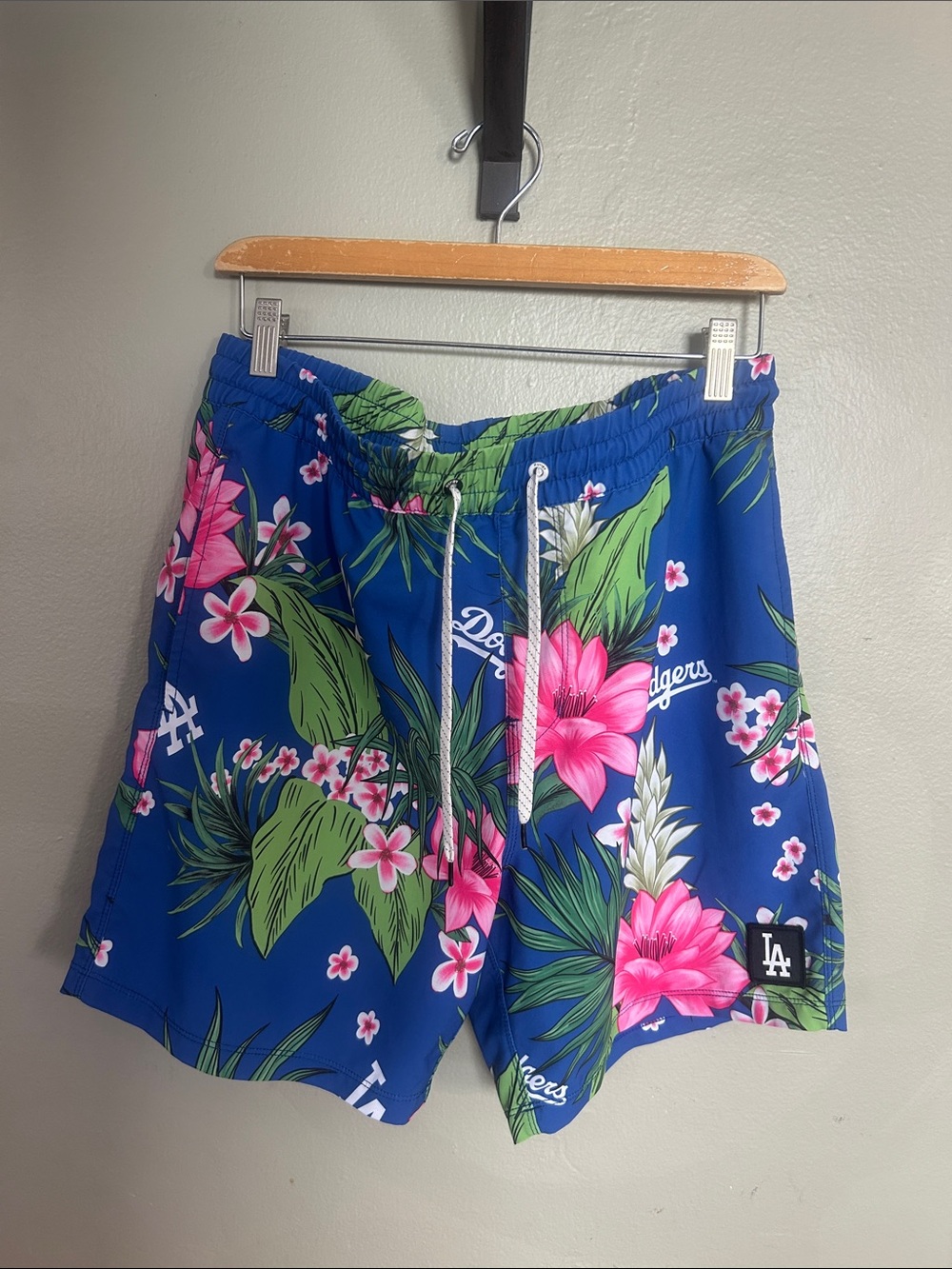 Hurley x Dodgers Tropical Swim Shorts